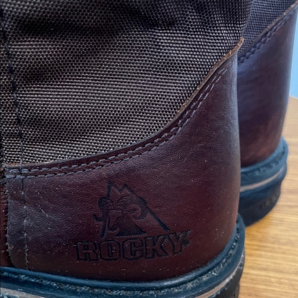 Rocky Men’s Rugged Leather Boots Waterproof Size US 11.5 M main image 4